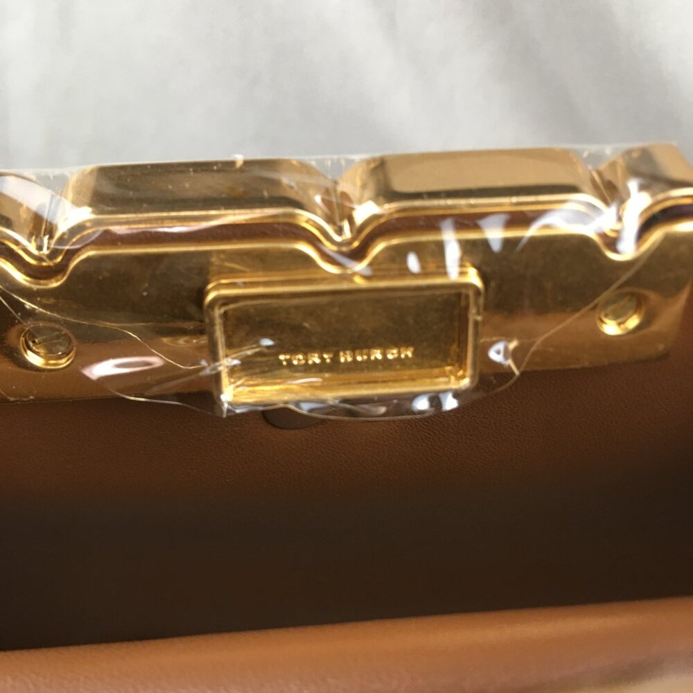 Tory Burch Eleanor Spazzolato Satchel Bag - Picture 13 of 15